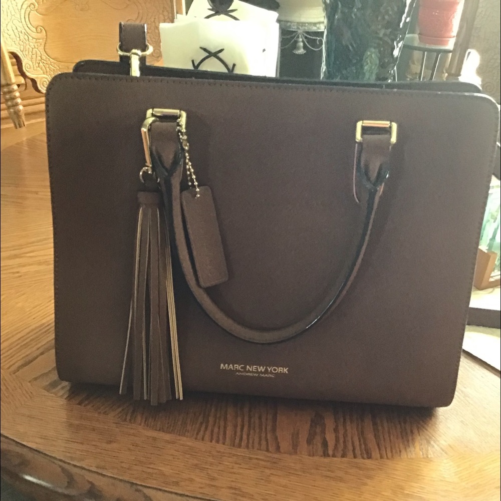 Brand new purse still has packing inside.